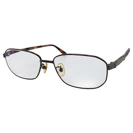 Burberry Metal Eyeglass Frame Brown