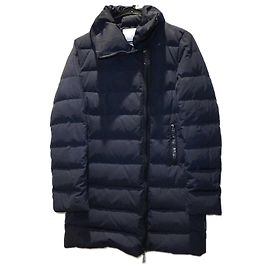 Moncler Gerboise Down Coat Navy XS Women Navy blue