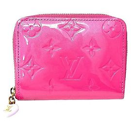 Monedero Zippy Vernis Louis Vuitton M82976 Rosa
