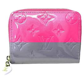 Louis Vuitton-Louis Vuitton Vernis Zippy Coin Purse M82976-Pink