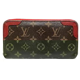 Louis Vuitton-Louis Vuitton Monogram Zippy Wallet M61854-Brown