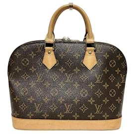 Louis Vuitton-Louis Vuitton Alma Monogram Handbag M51130-Brown