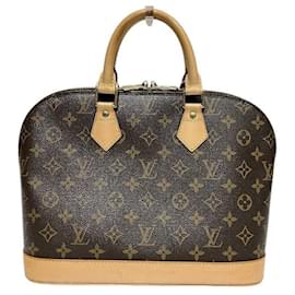 Louis Vuitton-Louis Vuitton Alma Monogram Handbag M51130-Brown
