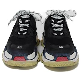 Balenciaga-Balenciaga Triple S Sneakers 524037 W09OM-Black