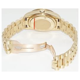 Rolex-Rolex Day-Date 18108A Yellow Gold Diamond Watch-Golden
