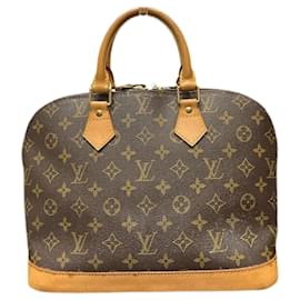 Louis Vuitton-Louis Vuitton Alma Handbag M51130-Brown