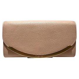 Chloe See by Chloé Lizzie Leather Wallet Pink