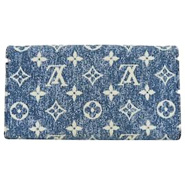 Louis Vuitton-Louis Vuitton Portefeuille Sarah-Blue