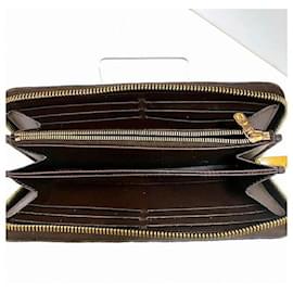 Louis Vuitton-Louis Vuitton Damier Zippy Wallet N41661-Brown