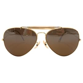 Autre Marque-Ray-Ban Vintage Aviator Metal Sunglasses-Other