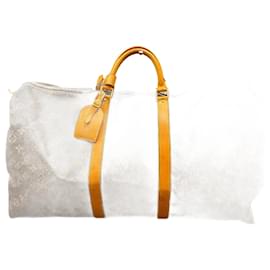Louis Vuitton-Louis Vuitton Keepall 60 Monogram Bag M41422-Brown