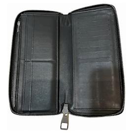 Louis Vuitton-Louis Vuitton Damier Zippy Wallet N63548-Black