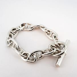 Hermès-Hermes Chaine d'Ancre MM Silver 925 Men's Bracelet-Other