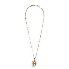 Collana Chanel 2007 CC Perle e perline con nappina su catena D'oro