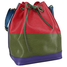 Louis Vuitton-LOUIS VUITTON Epi Toriko Color Noe ShoulderBag Red Blue Green M44084 Auth 101704-Red,Blue,Green