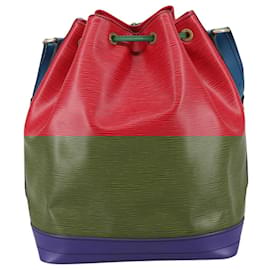 Louis Vuitton-LOUIS VUITTON Epi Toriko Color Noe ShoulderBag Red Blue Green M44084 Auth 101704-Red,Blue,Green