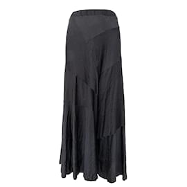 Junya Watanabe-Junya Watanabe Asymmetric Loose Trousers-Black