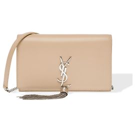 YVES SAINT LAURENT Beige Leather Bag - 102295 Beige