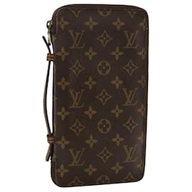 Louis Vuitton-LOUIS VUITTON Monogram Organizer De Voyage Travel Case M60120 LV Auth 106533-Monogram