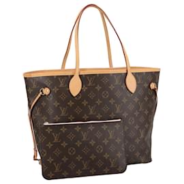 Louis Vuitton-LOUIS VUITTON Monogram Neverfull MM Tote Bag M40156 LV Auth 103188SA-Monogram