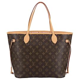 Louis Vuitton-LOUIS VUITTON Monogram Neverfull MM Tote Bag M40156 LV Auth 103188SA-Monogram