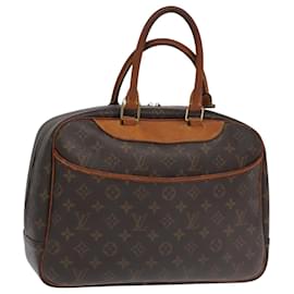 Louis Vuitton-LOUIS VUITTON Monogram Deauville Hand Bag M47270 LV Auth 106269-Monogram