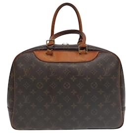 Louis Vuitton-LOUIS VUITTON Monogram Deauville Hand Bag M47270 LV Auth 106269-Monogram