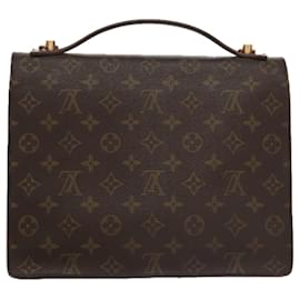 Louis Vuitton-LOUIS VUITTON Monogram Monceau 28 Hand Bag 2way M51185 LV Auth 103821-Monogram