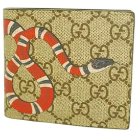 Gucci-Gucci Brown Bi-Fold Wallet-Brown