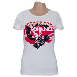 Vestuário CHANEL em Algodão Branco - 102267 Branco