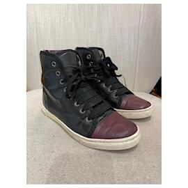 Lanvin-LANVIN Trainers T.EU 36 Leather-Black