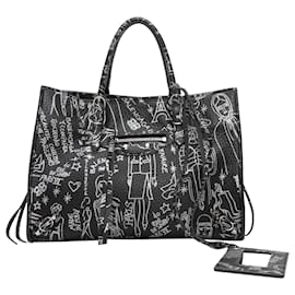 Balenciaga-BALENCIAGA Handbags T.  Leather-Black