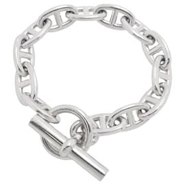Hermès-Hermes Chaine d'Ancre GM Silver 925 Men's Charm Bracelet-Other