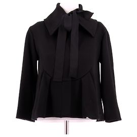 NINA RICCI Mäntel T.FR 36 Wolle Schwarz