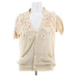 Sacai-SACAI  Tops T.0-5 2 Silk-Beige