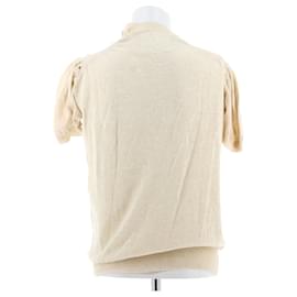Sacai-SACAI  Tops T.0-5 2 Silk-Beige