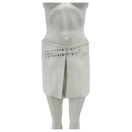 Autre Marque-GIMAGUAS Skirts T.International S Leather-White