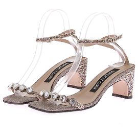 Sandali SERGIO ROSSI T.EU 37.5 Pelle Multicolore