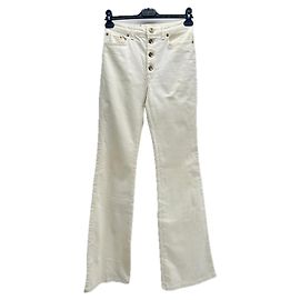 SONIA RYKIEL Jeans T.FR 36 Algodón Blanco