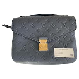 Louis Vuitton-Pochette Métis bag-Navy blue