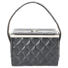 Sac à main Vanity Matelassé Chanel Noir