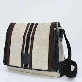 Chanel-Chanel Sport Leather Tote Bag-Black,Beige