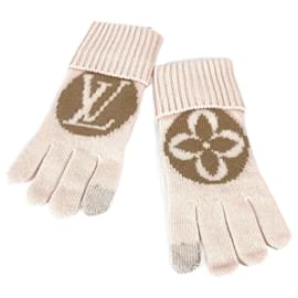 Louis Vuitton-Louis Vuitton Flight Mode Glove-Beige