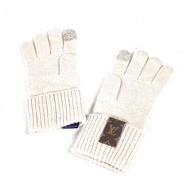 Louis Vuitton-Louis Vuitton Flight Mode Glove-Beige