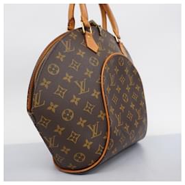 Louis Vuitton-Louis Vuitton Monogram Ellipse MM Handbag-Brown