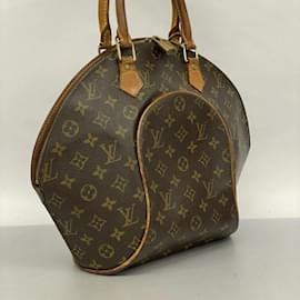 Louis Vuitton-Louis Vuitton Monogram Ellipse MM Handbag-Brown