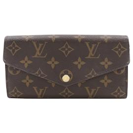 Louis Vuitton-Louis Vuitton Portefeuille Sarah Long Wallet-Brown,Pink