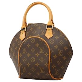 Louis Vuitton-Louis Vuitton Monogram Ellipse PM Handbag-Brown