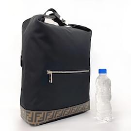Fendi-Fendi Zucca Backpack-Brown,Black