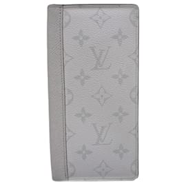 Louis Vuitton-Louis Vuitton Long Wallet Taiga Rama Portefeuille Brazza NM M30889 Antarctica Men's-Other